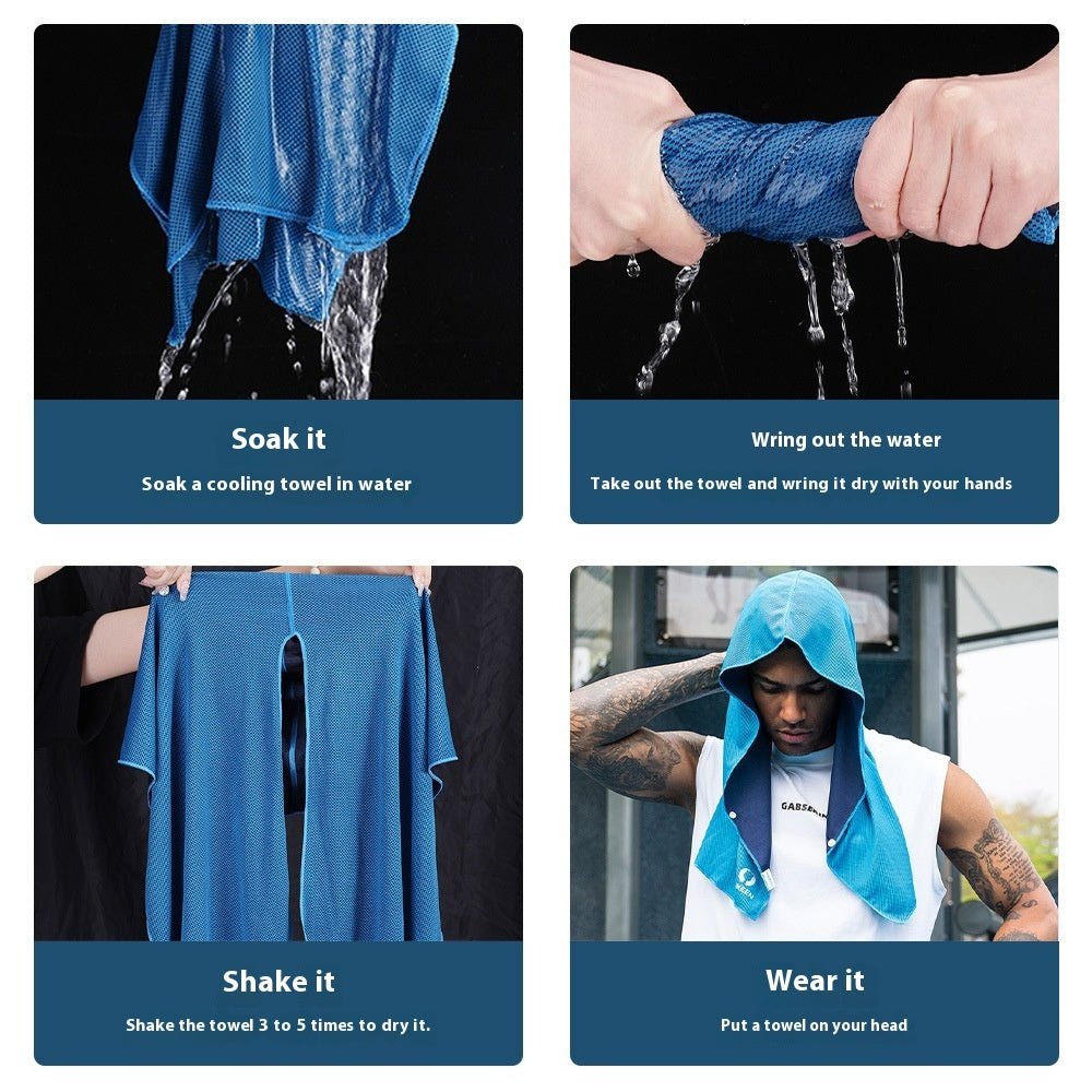 CoolDrape™ Instant Cooling Head Wrap - ThermoNest