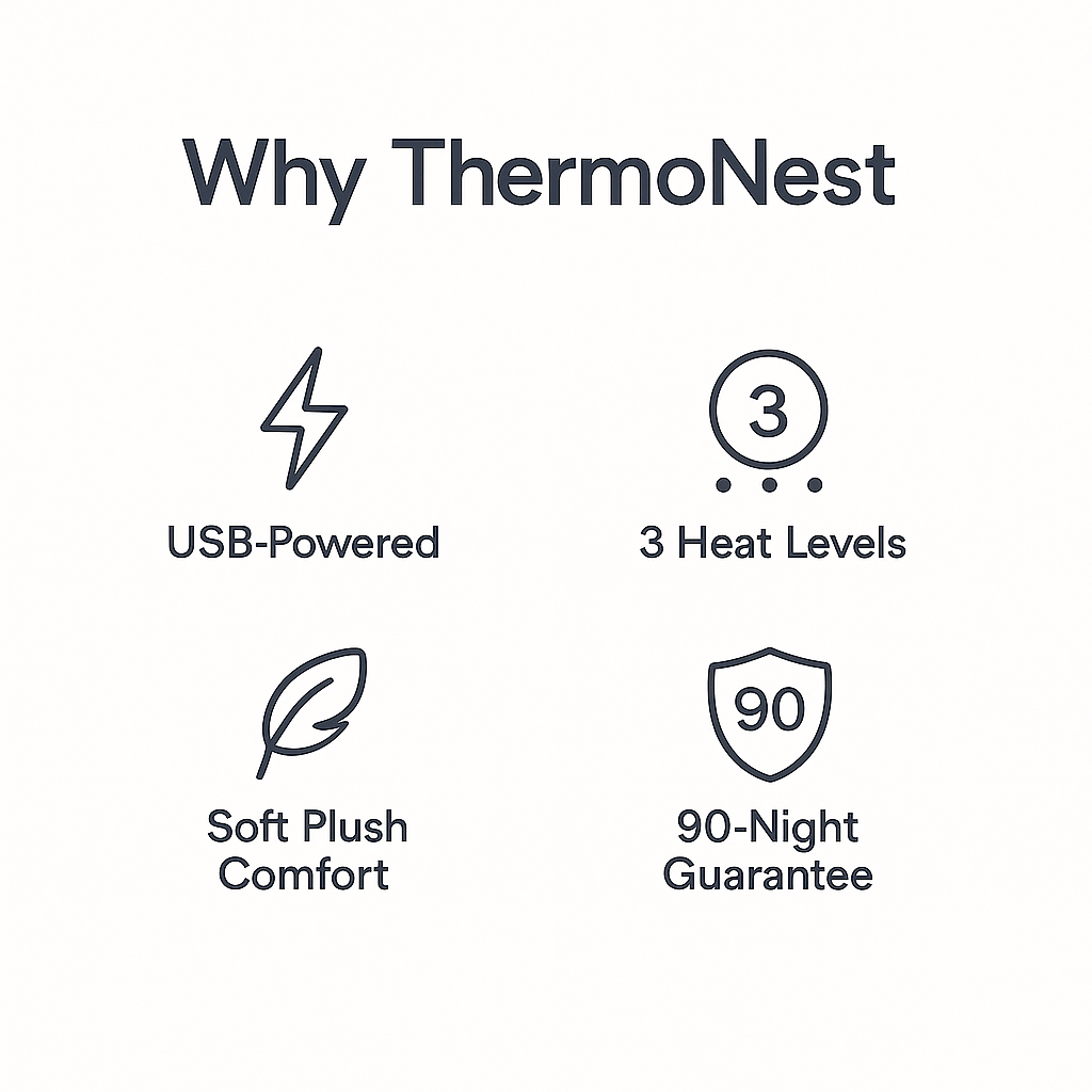 ThermoNest™ Heated Blanket - ThermoNest